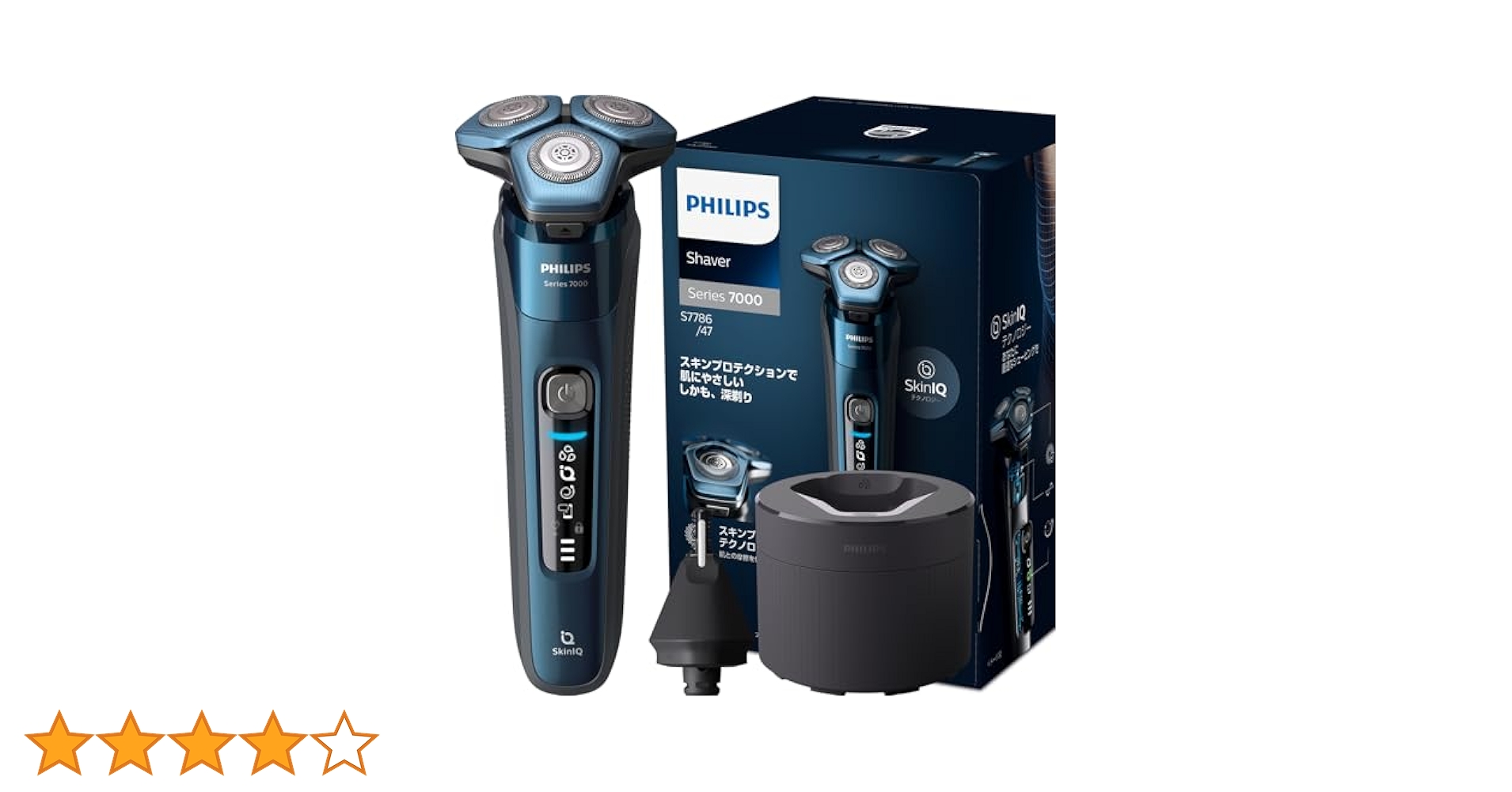 フィリップス 電気シェーバー PHILIPS 7000 7882/51 髭剃り Philips shaver 7000 Series ウェット＆ドライ電動シェーバー